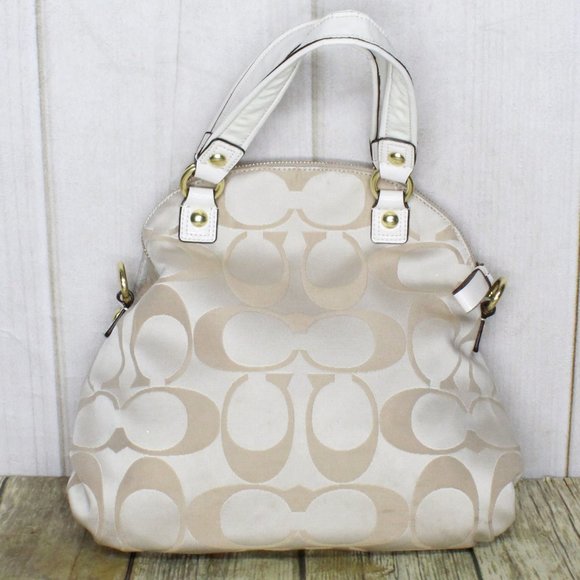 COACH Daisy Signature Foldover Shoulder Bag - Picture 4 of 12